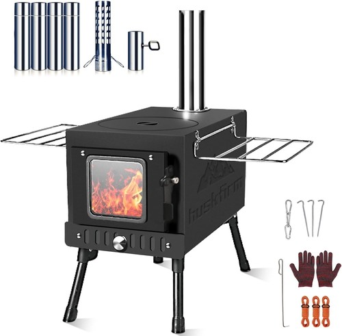 All-in-One Camping Stove – Wood Burning, Portable with Spark Safety Features - Picture 3 of 8