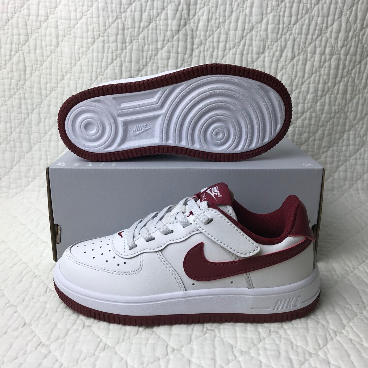 Nike Air Force 1 Low (PS) Shoes Easy On Little Kids SZ 12C