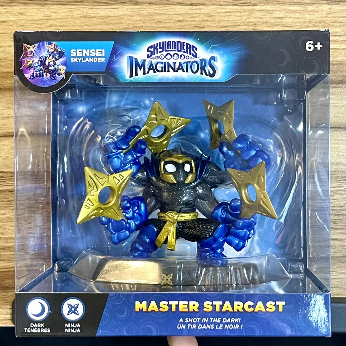 Skylanders Imaginators Sensei Master Starcast Dark Ninja New In Box