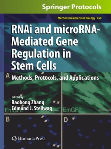 Thumbnail - Rnai And Microrna-mediated Gene Regulation In Stem Cells Methods,