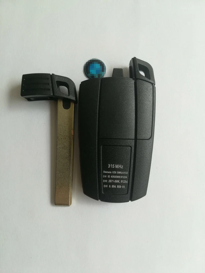 Carcasa de llave remota para BMW 3 5 2006-2013 6 X5 X6 M3 M5 E70 E71 KR55WK49147 sin llave Foto 2 de 3