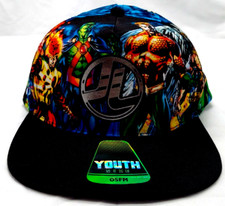 DC JLA Justice League Youth Multi-Colored Snap Back Hat
