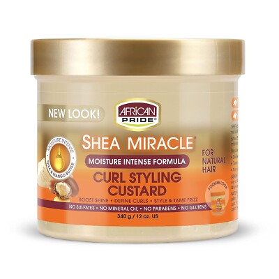 African Pride Shea Miracle Curl Styling Pudding 340g/12 oz