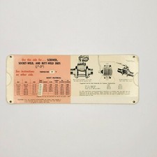 1961 Econ-O-Miser Selector industry tool - Worcester Valve Co