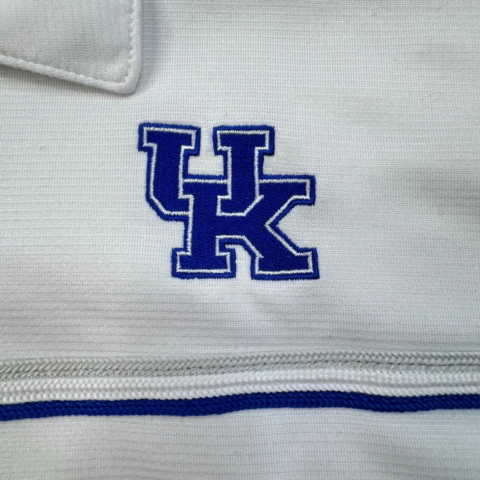 Kentucky University Shirt Mens 3XL White Nike NCAA Polo Shirt Football Shirt - Image 4 of 4