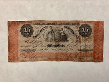 ~1862 Newark, Sindaco del New Jersey e Consiglio Comune della Città di Newark 15 Centesimi