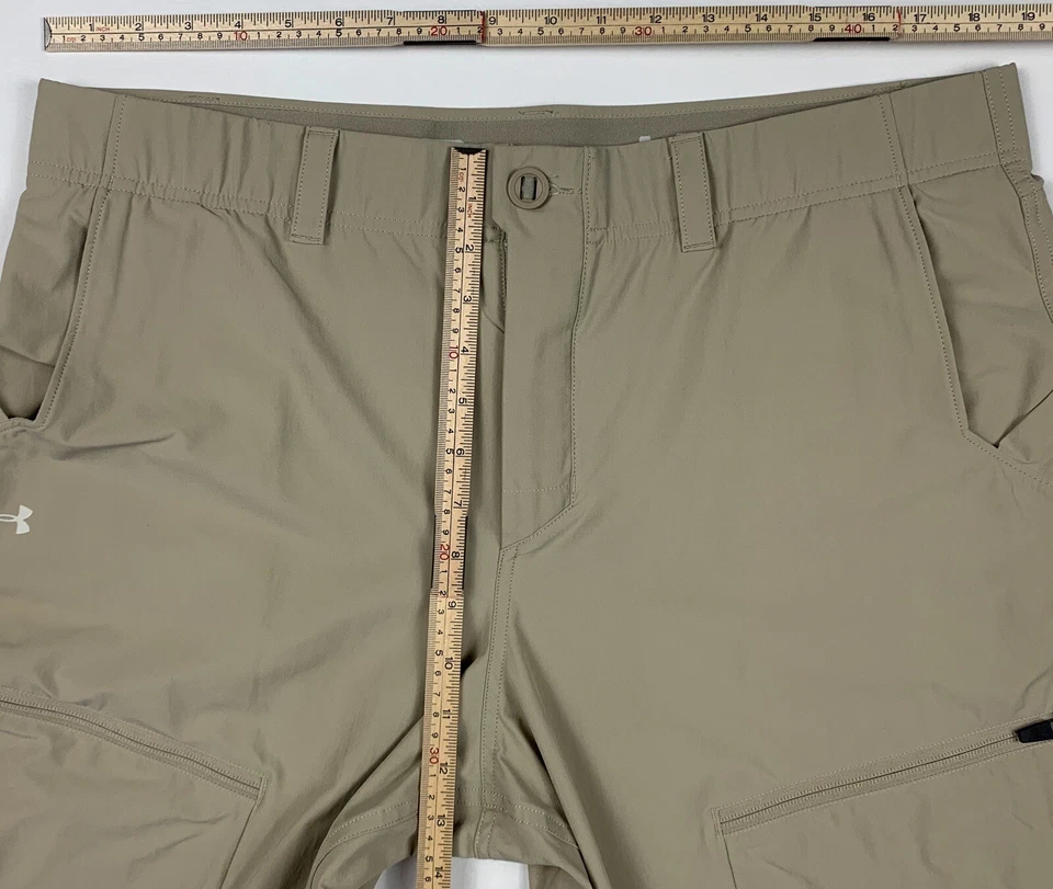 Pantalones cargo Under Armour Canyon ligeros elásticos para hombre 38 (38 X 31) beige Foto 4 de 4
