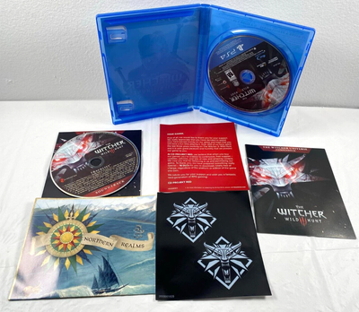 Coffret The Witcher 3 Wild Hunt avec Bonus et OST PC DVD-Rom