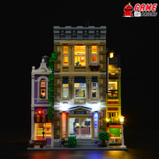 Led Light Kit For Police Station - Compatible With Lego 10278 Set Classic