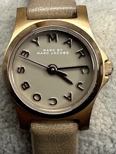 MARC BY MARC JACOBS Henry MBM1239 Lady's Watch New Battery 20MM 7" F7