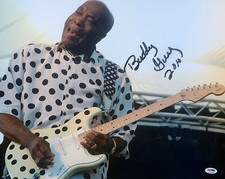 George Buddy Guy Signed (Chicago Blues) 16x20 Photo PSA/DNA