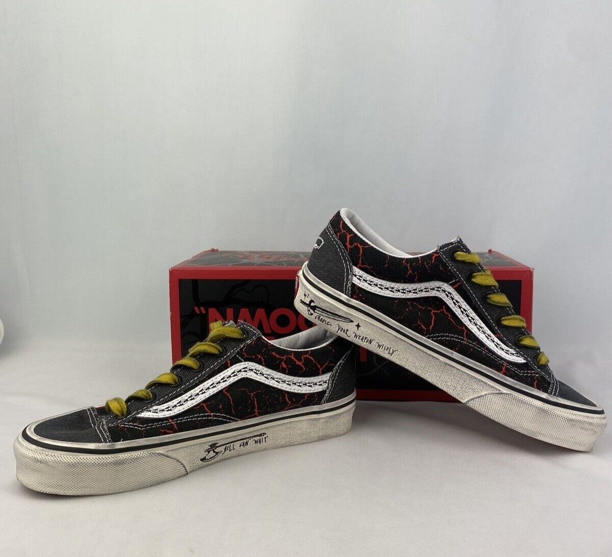 Size 4.5 - Stranger Things x Vans Style 36 Hellfire Club for sale