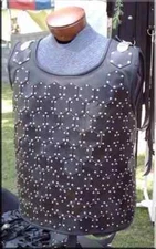 Halloween Leather Scale Armor Medieval Larp Centurion Body Armor Cosplay Costume