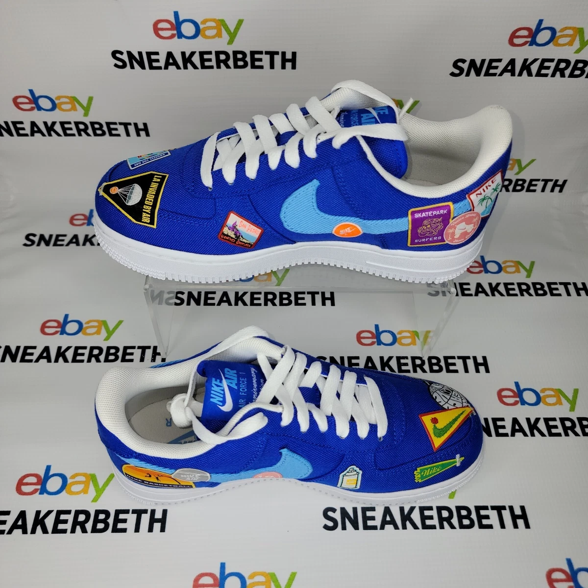Nike Air Force 1 '07 Patched Up - Los Angeles W | eBay