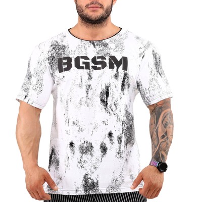 BGSM SPORTSWEAR T-Shirt Bodybuilding 2910-WHITE