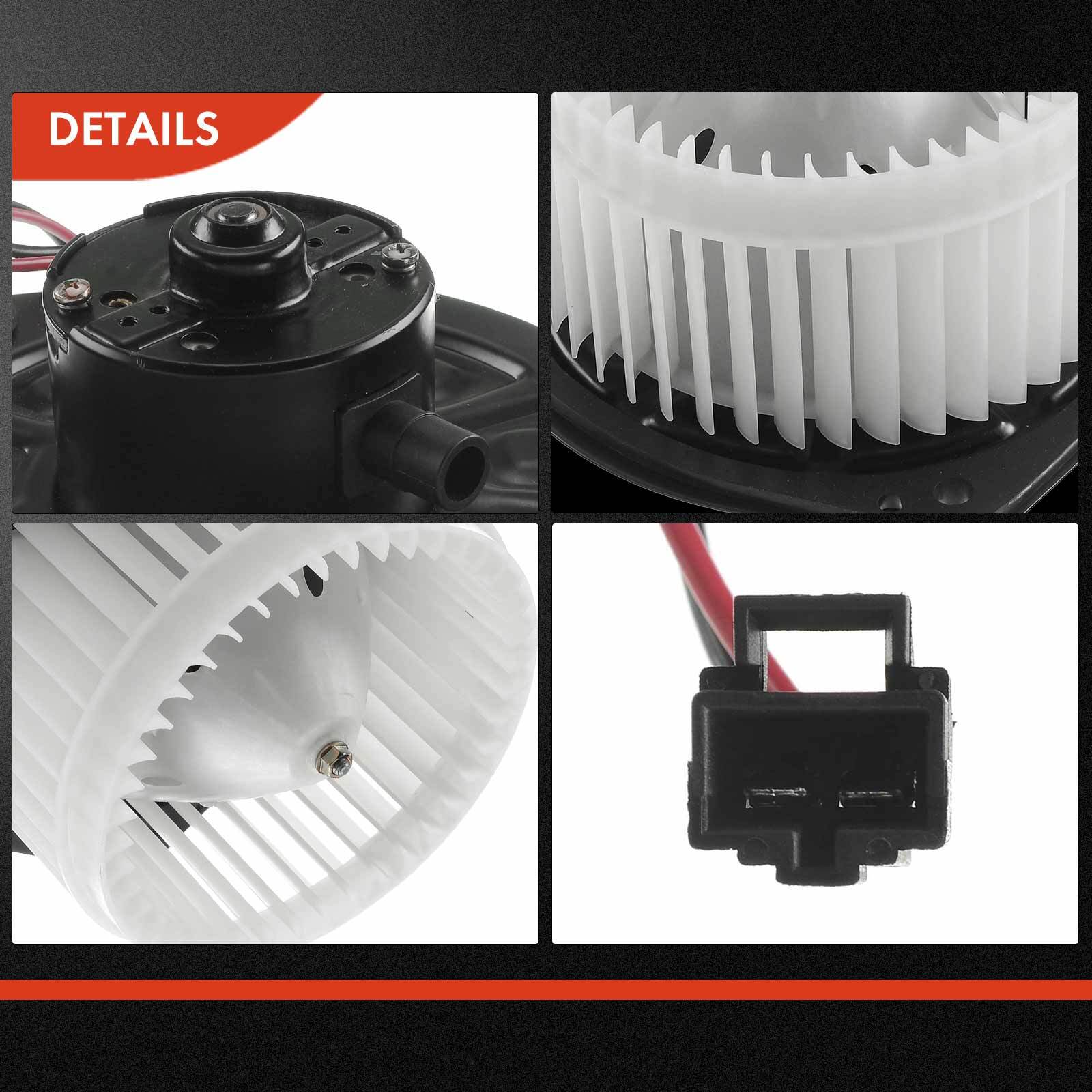 HVAC Heater Blower Motor w/ Wheel for Pontiac Vibe 2003 2004 2005 2006