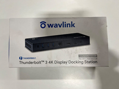 WAVLINK Thunderbolt 3 4K Docking Station 60W