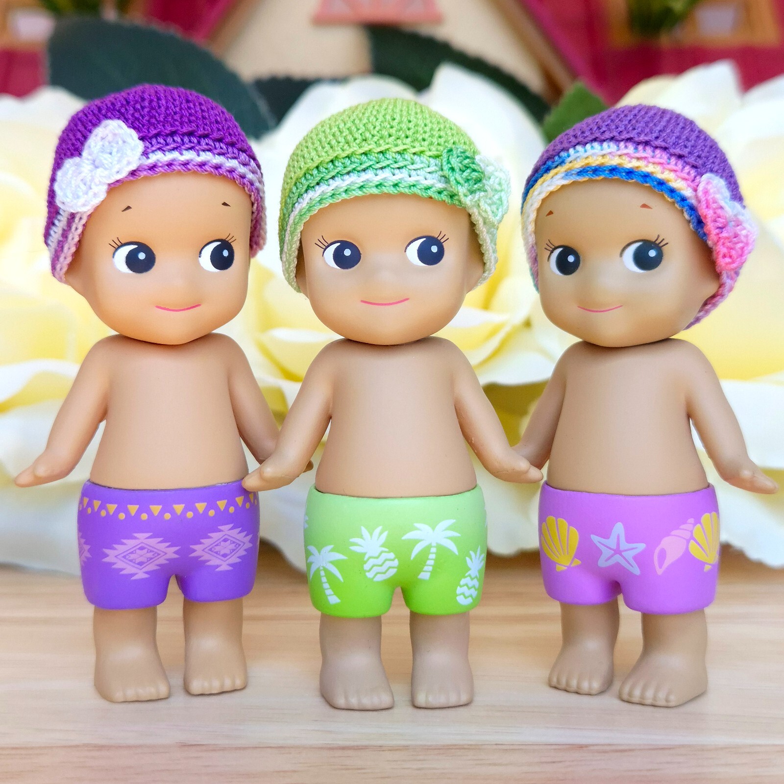 Sonny Angel Summer Series 2018 Limited Edition Mini Figure with Hat-image