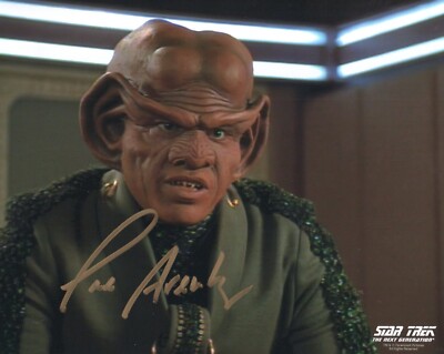 LEE ARENBERG SIGNED PHOTO (1) STAR TREK