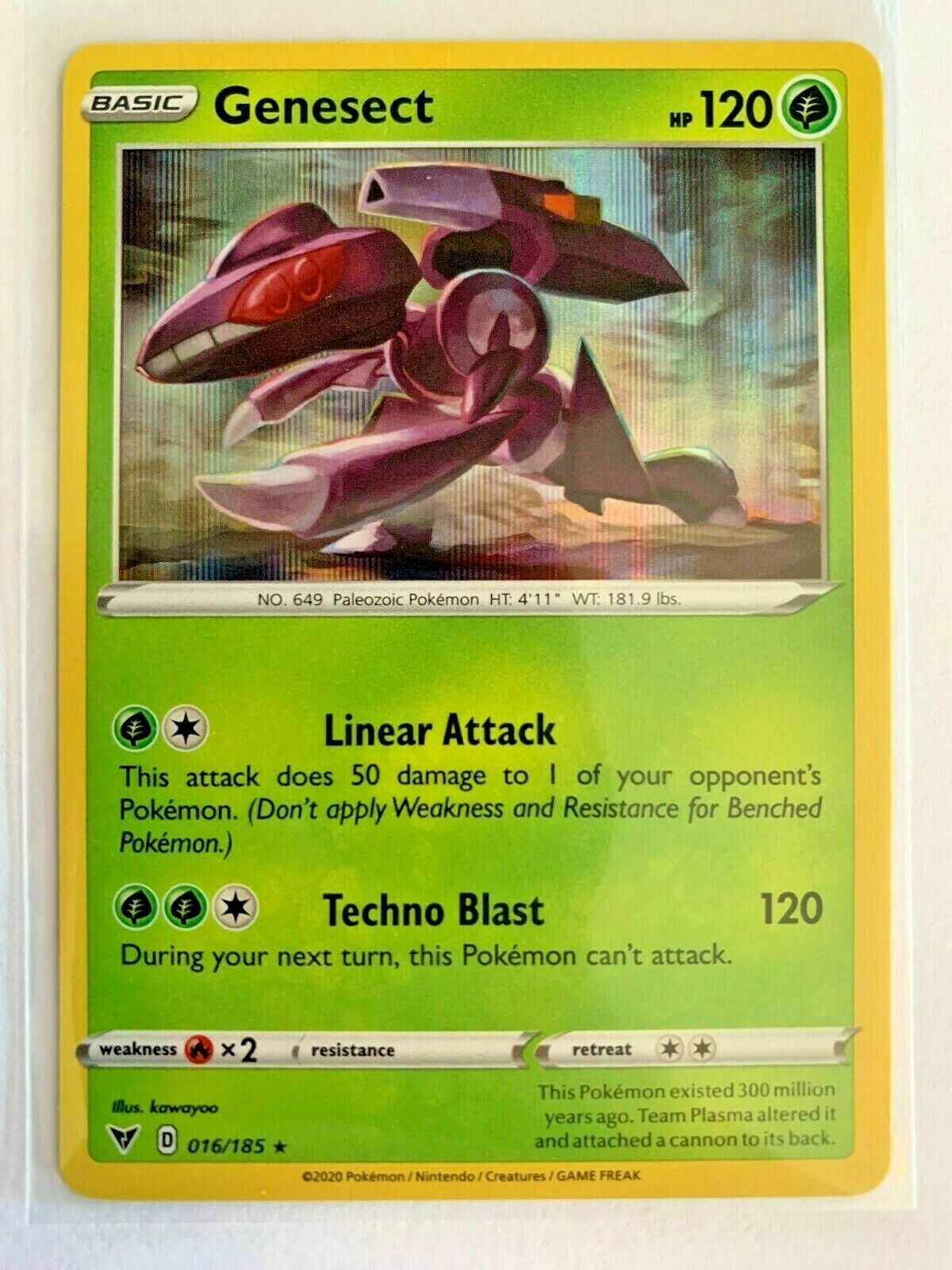 Pokemon - Genesect - 016/185 - Holo Rare - Vivid Voltage - NM/M