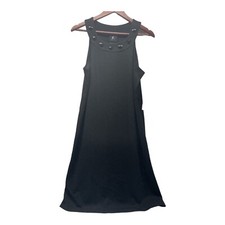 K Women’s Black 12 Sleeveless Dress Large Beaded Neckline MSRP $86.00
