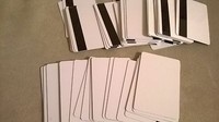 Evolis Dualys 3 Printer System Pvc Blank Id Card With Magnetic Strip Cards Lot Evolis Dualys 3 Printer System Pvc Blank Id Card With Magnetic Strip Cards Lot
