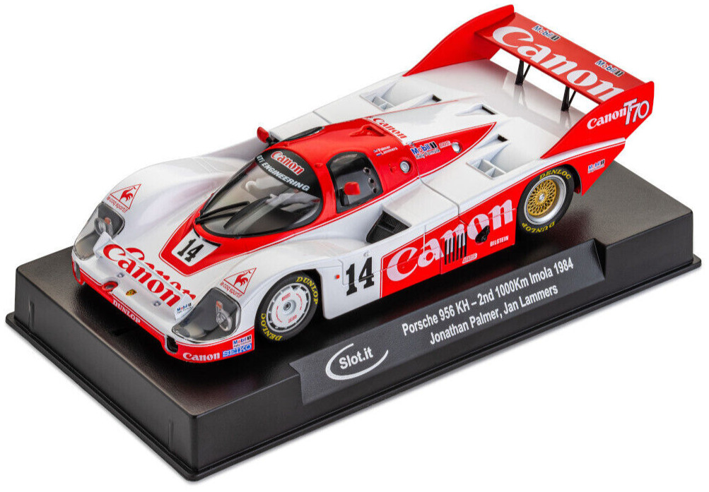 Слот It Canon Porsche 956 KH - 1984 1000 км Нюрбургринг 132 Слот-кар CA09N 16490₽