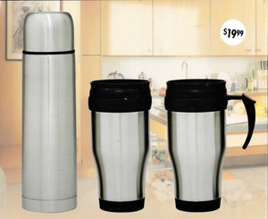 flask and mug set