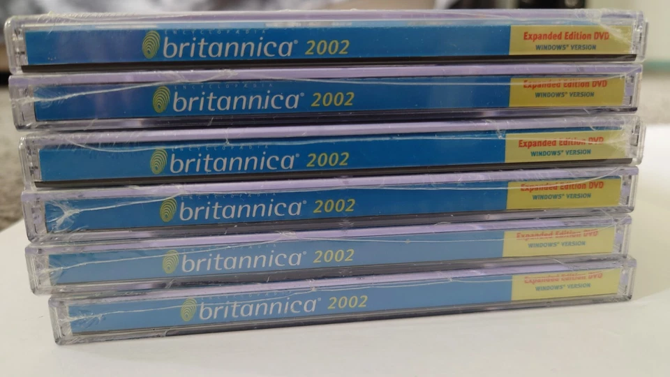 Encyclopaedia Britannica 2002 Expanded DVD Windows Version - New Sealed - Image 3 of 4
