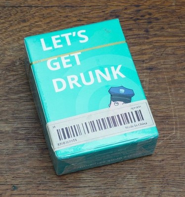 Let s Get Drunk ~ Adult Party Drinking Card Game. NEW