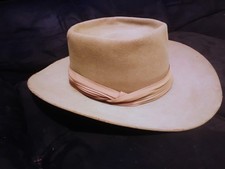 John B Stetson Company Vintage 4X Beaver Felt Hat Size 7 1/2