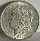 1896 p Morgan Silver Dollar XF lot #26