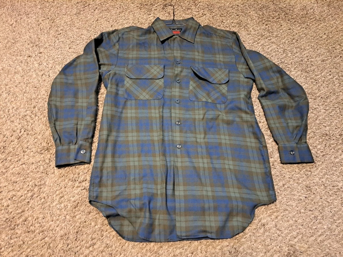 Flannel 1950s Vintage Casual Shirts for Men for sale | eBay