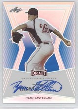 2014 Leaf Metal Draft Blue Prismatic 2/50 Ryan Castellani #BA-RCI Auto 0x1