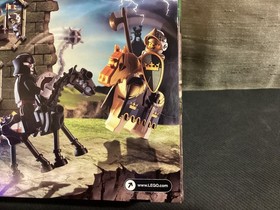 Lego Castle The Final Joust 7009 Blue Kings Knight Black Skeleton Horse 2007