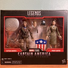 Marvel Legends Captain America and Peggy Carter