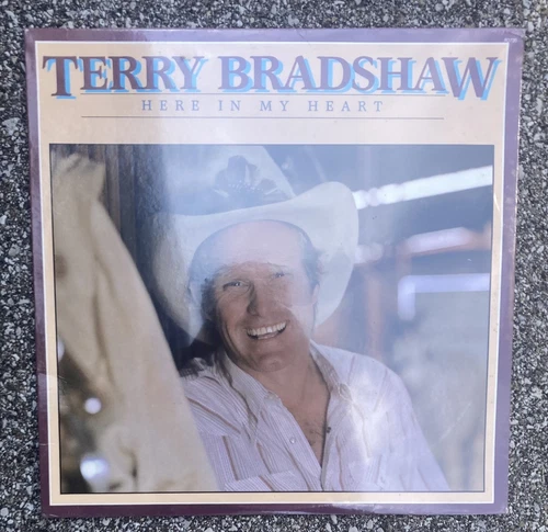 New Terry Bradshaw HERE IN MY HEART, (Heartwarming Records) R-3735 VINYL Sealed!
