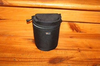 Lowepro Padded Nylon Lens Case Zippered Soft Shell 8" Height SlipLock Comp