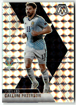 Panini Mosaic 2020 UEFA Euro EM No. 84 Callum Paterson Silver Mosaic Prizm