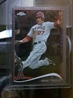 2014 Topps Chrome Mike Trout #1 Base Card NM Los Angeles Angels Millville Meteor