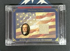 John Quincy Adams 2025 A Word From POTUS 01/649 Historic Relic Card