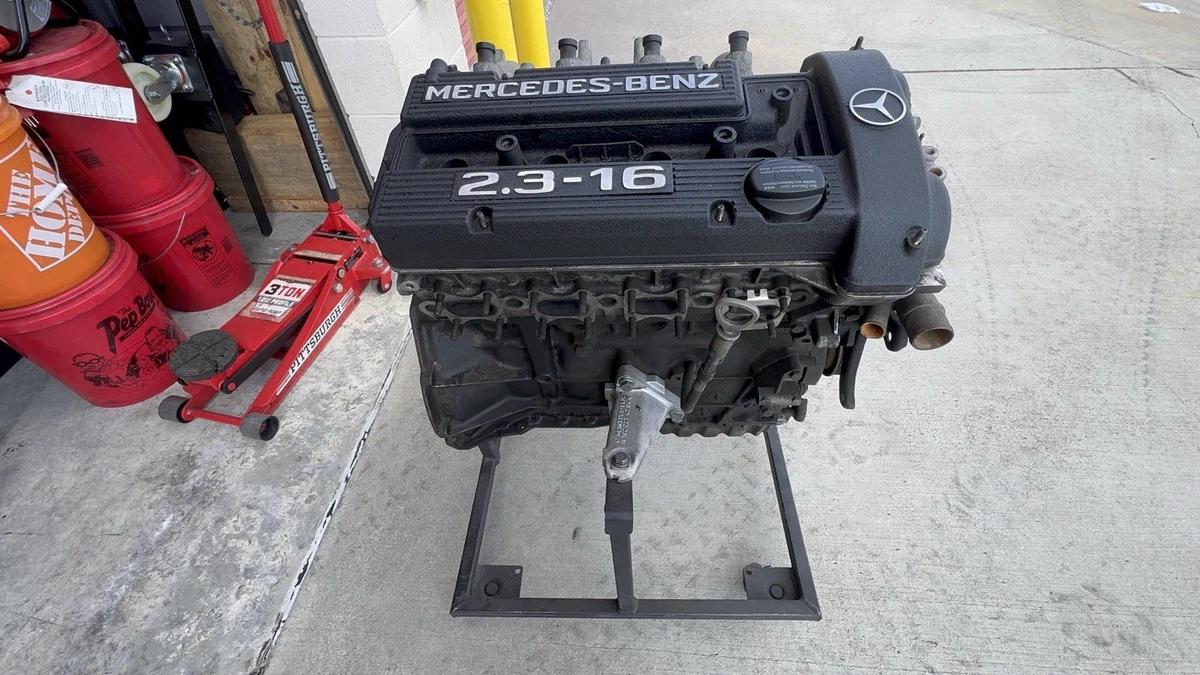 MB-201-190E-23ー16バルプコンプリートエンジン販売 Mercedes-Benz 190E 2.3-16 Engine - Genuine Mercedes-Benz Parts