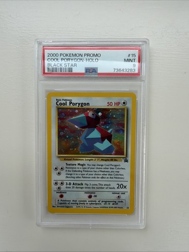 Cool Porygon graded PSA 9 for sale on eBay