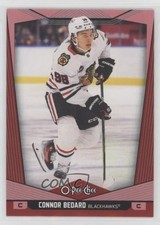 2024-25 O-Pee-Chee Red Border Connor Bedard #156 8hk