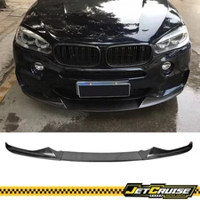 Fits 14-18 BMW F15 X5 MT MP Style Real Carbon Fiber Front Bumper Lip Splitter