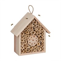 Bienenhotel Bienenhaus Insektenhaus Wildbienenhaus NüTzlingshaus 0,7 Kg Natur