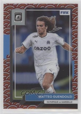 2022-23 Panini Donruss Optic Photon Prizm Matteo Guendouzi #92 7m3