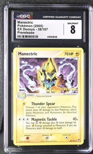 Manectric graded CGC 8 for sale on eBay