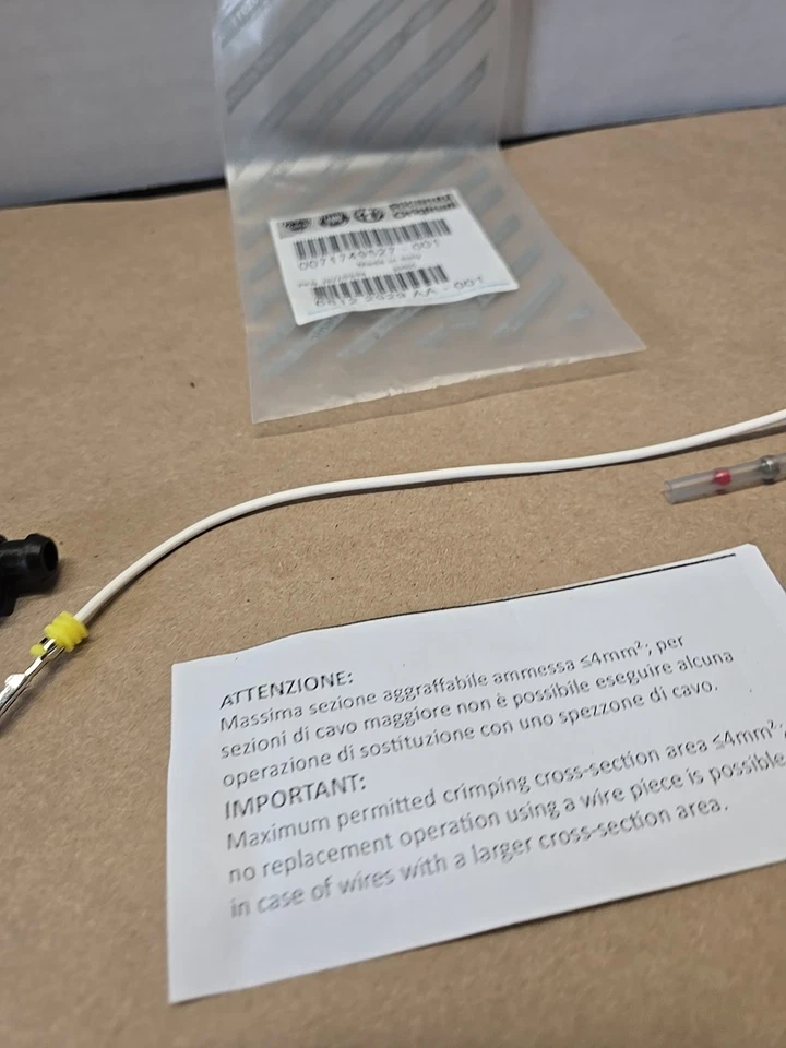 Kit de reparo de chicote de fios 71749527 ALFA ROMEO FIAT LANCIA FABRICANTE DE EQUIPAMENTO ORIGINAL - Imagem 3 de 4