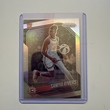 2025 Panini Prizm WNBA - Saniya Rivers #131 Silver Prizm (RC)